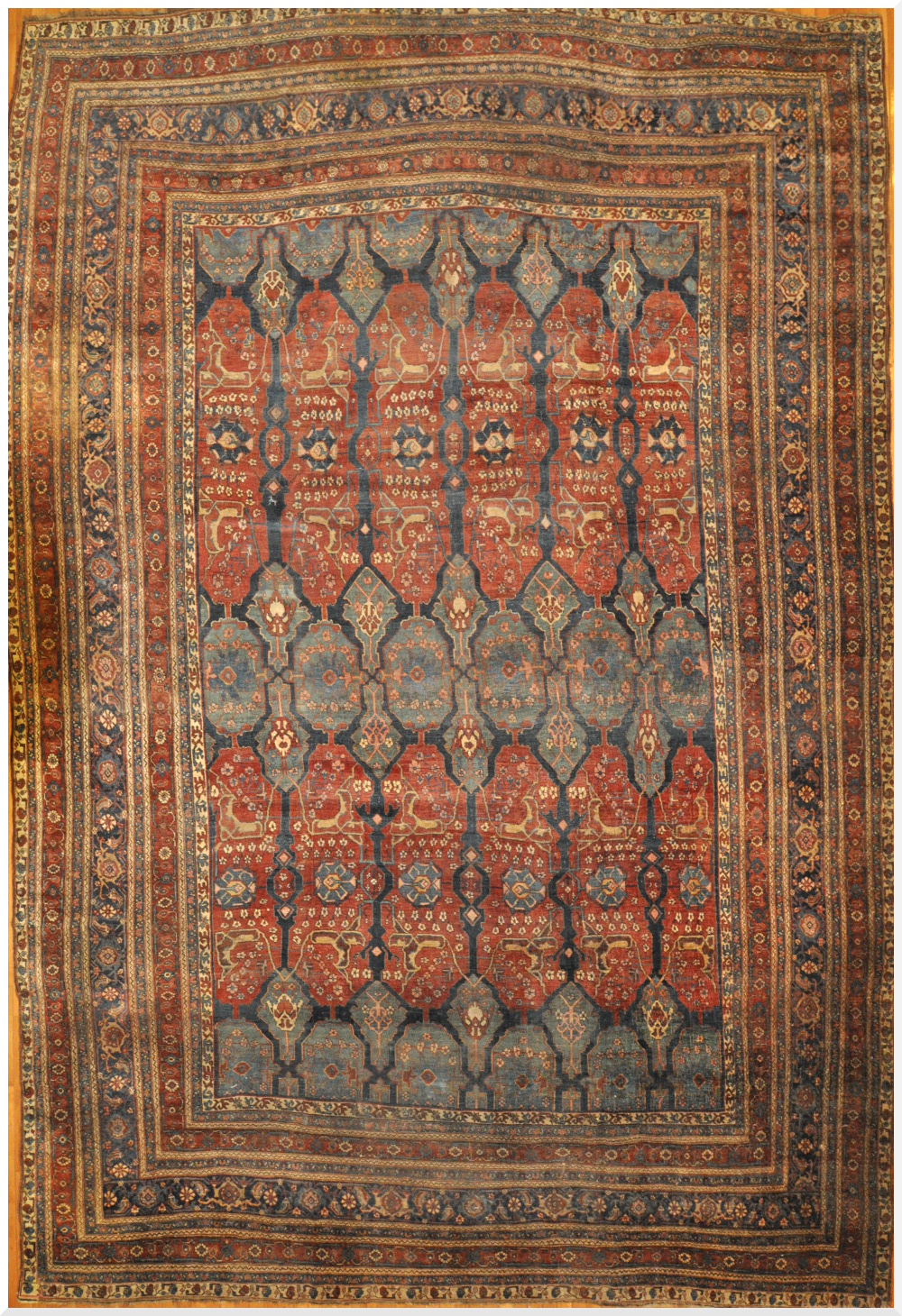 Antique Persian Bidjar In Atlanta, Bijar Oriental Rugs Atlanta