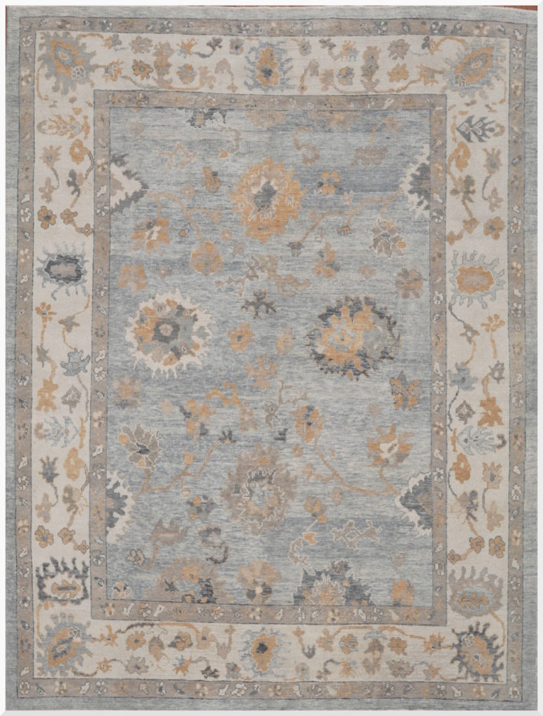 New Handmade Turkish Oushak Rug in Atlanta Surena Rugs