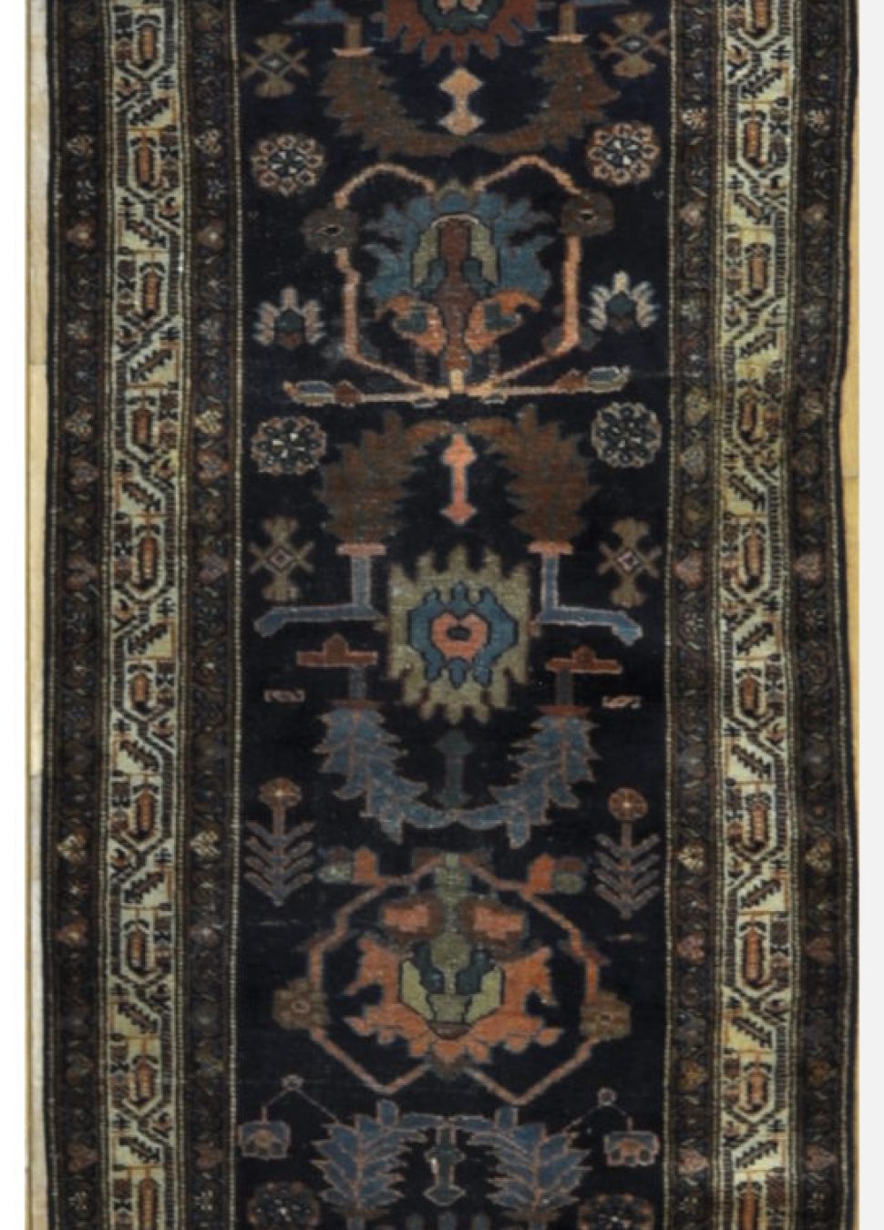 Antique Persian Malayer Runner Rug