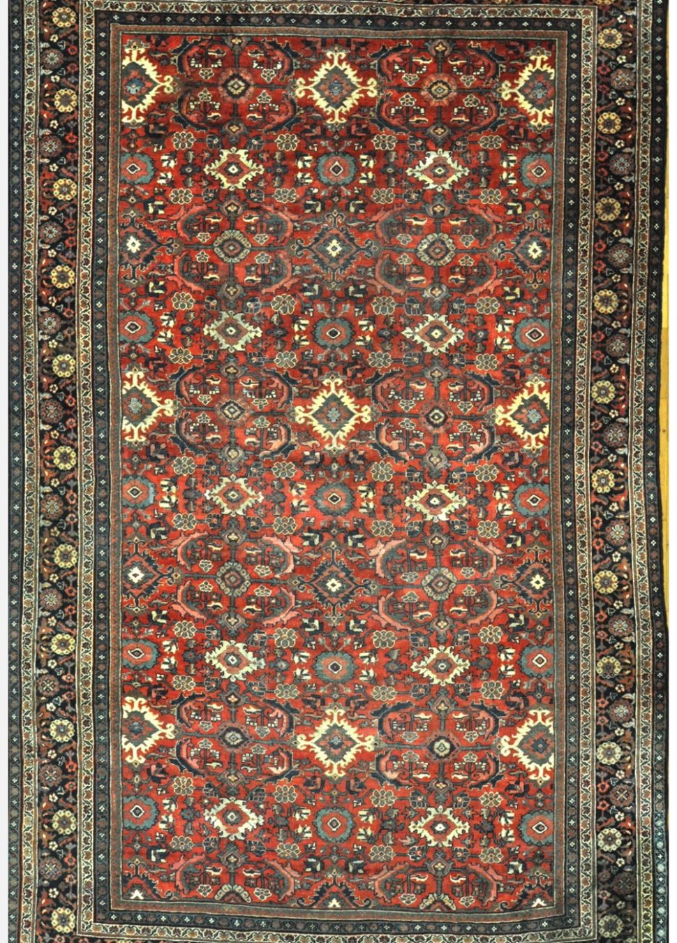 Antique Persian Mahal Rug