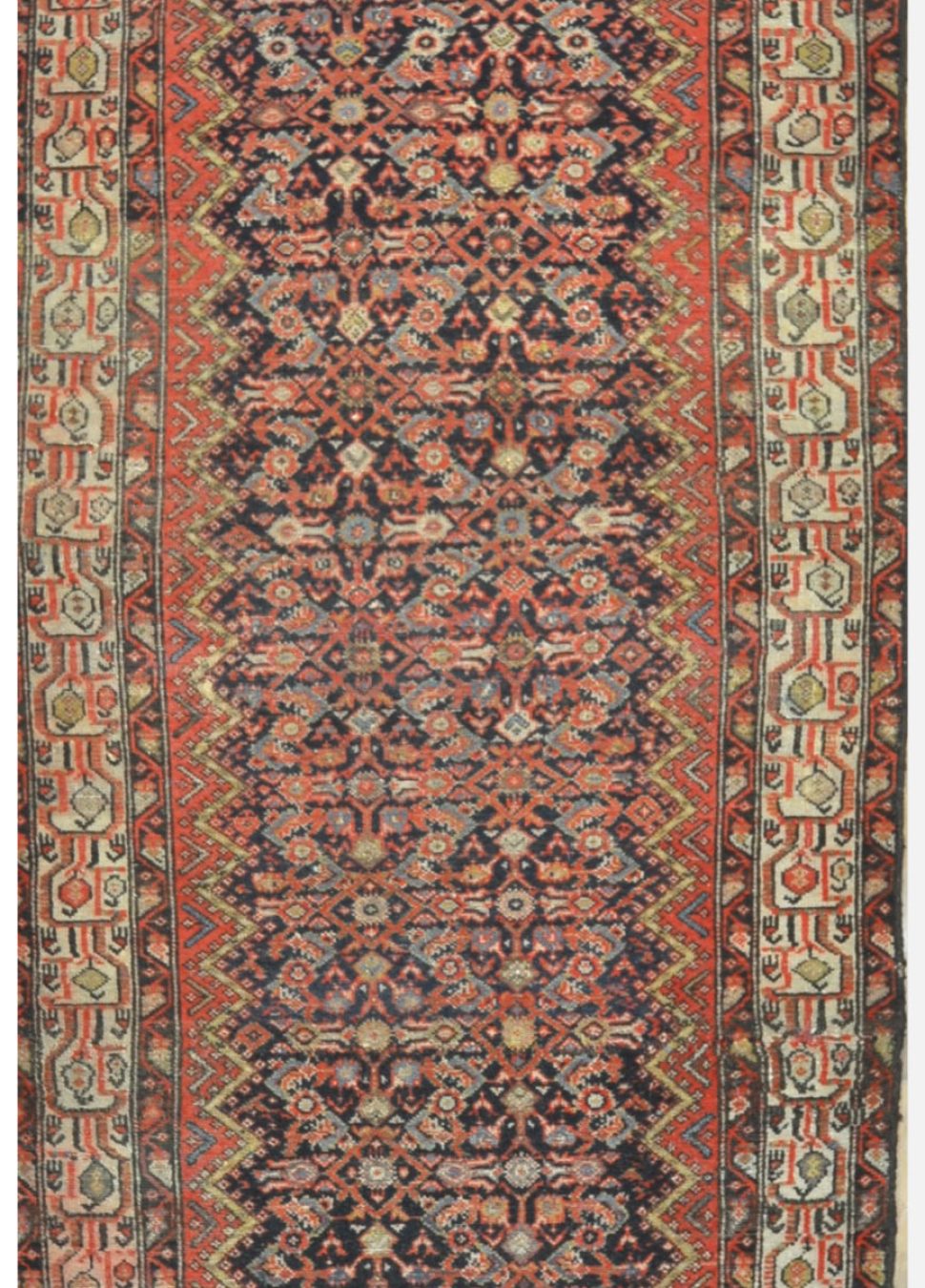 Antique Handmade Persian Runner Rug