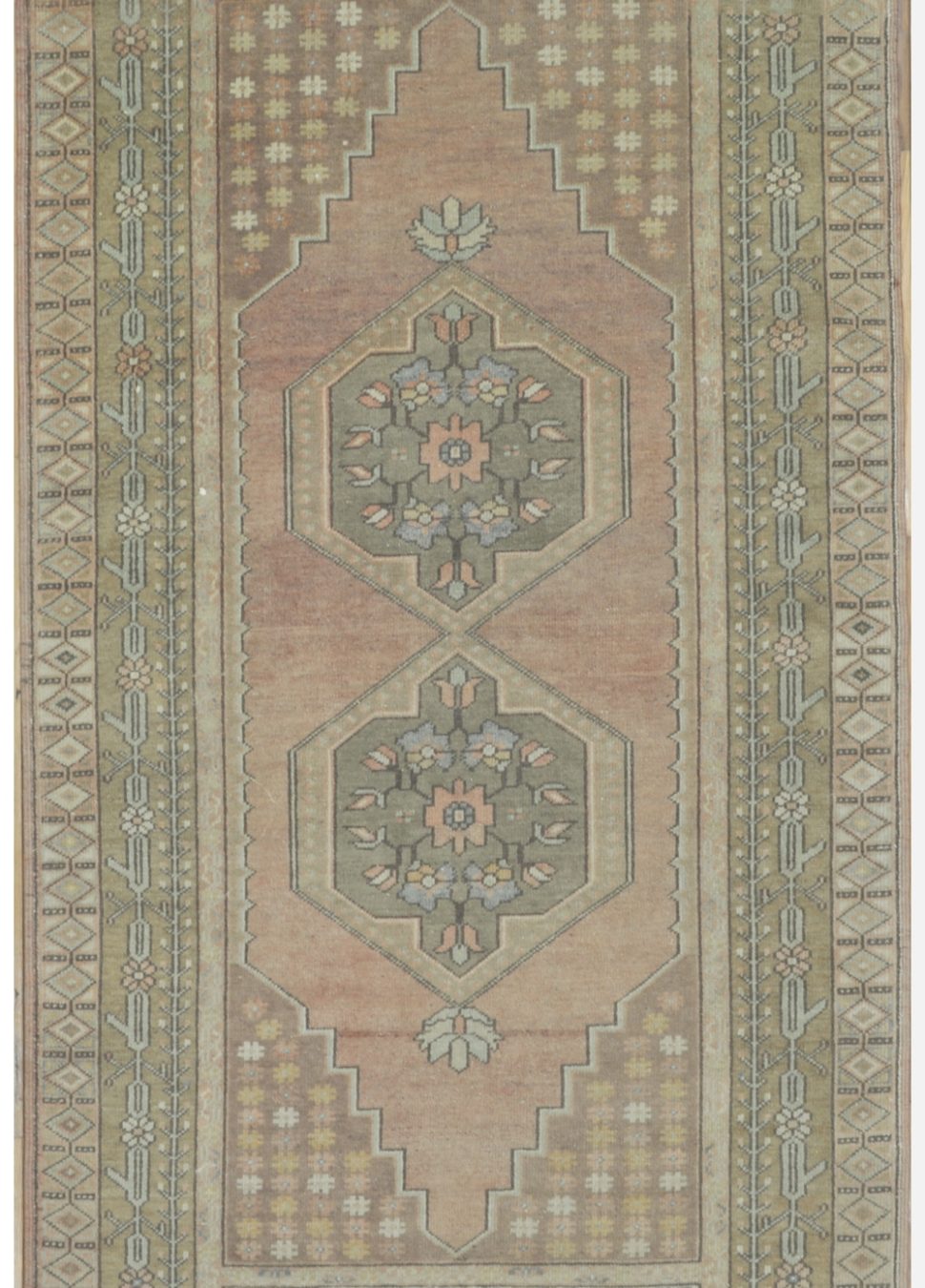 Vintage Handmade Turkish Rug