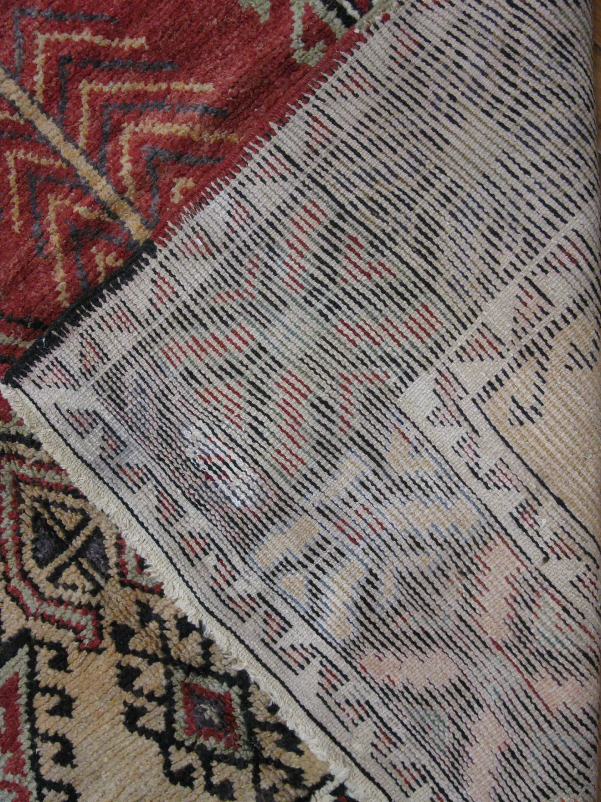 5' x 14' Turkish Red Tribal Runner Rug – Hand-Knotted Wool - Image 5