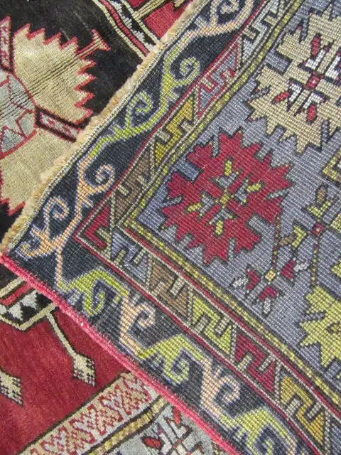 5' x 12' Red Triple Medallion Turkish Oushak Runner Rug – Traditional Wool - Image 5