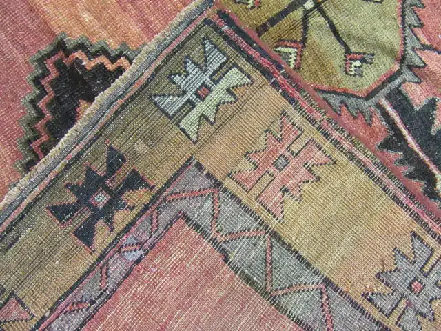 5' x 13' Rust Turkish Oushak Tribal Runner Rug – Hand-Knotted Wool - Image 5