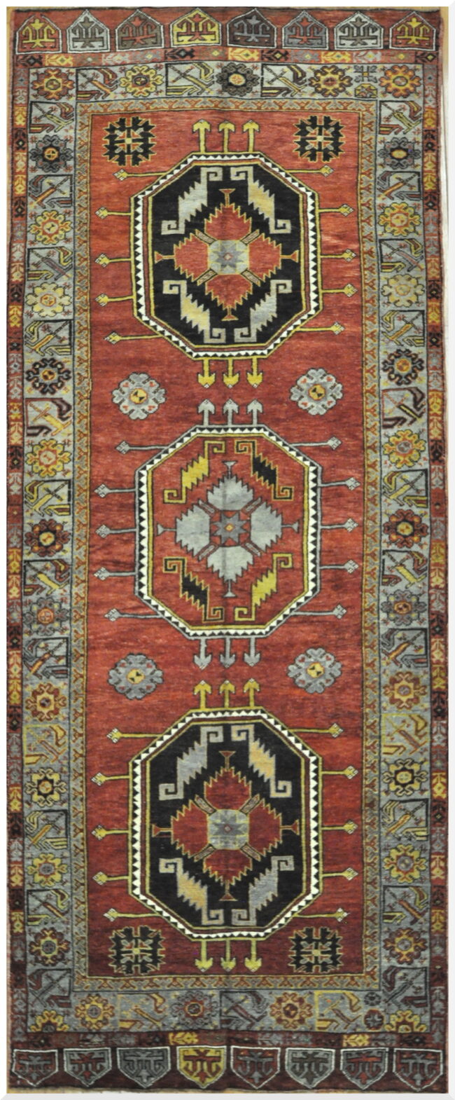 Vintage Handmade Turkish Rug