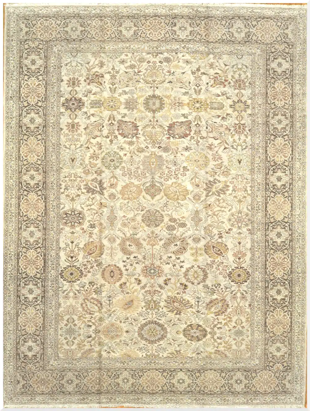 10' x 14' Tabriz Design Rug – New Hand-Knotted Wool