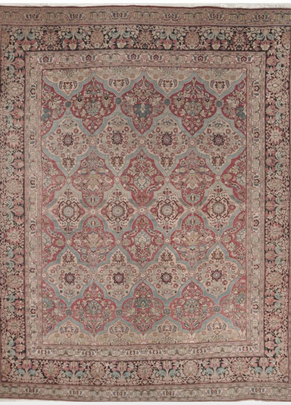 Large Antique Persian Khorasan Rug