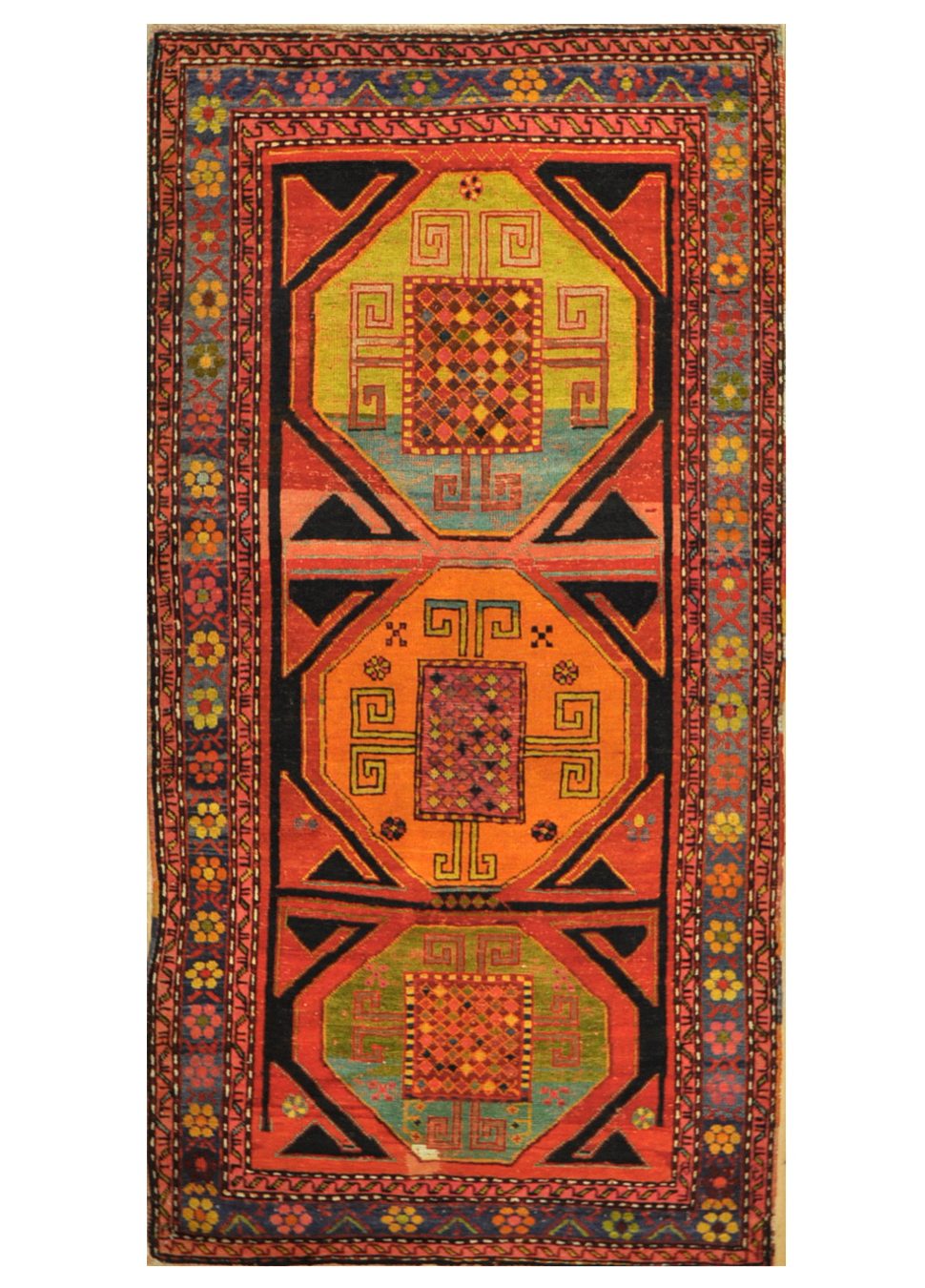 Vintage Handmade Turkish Rug