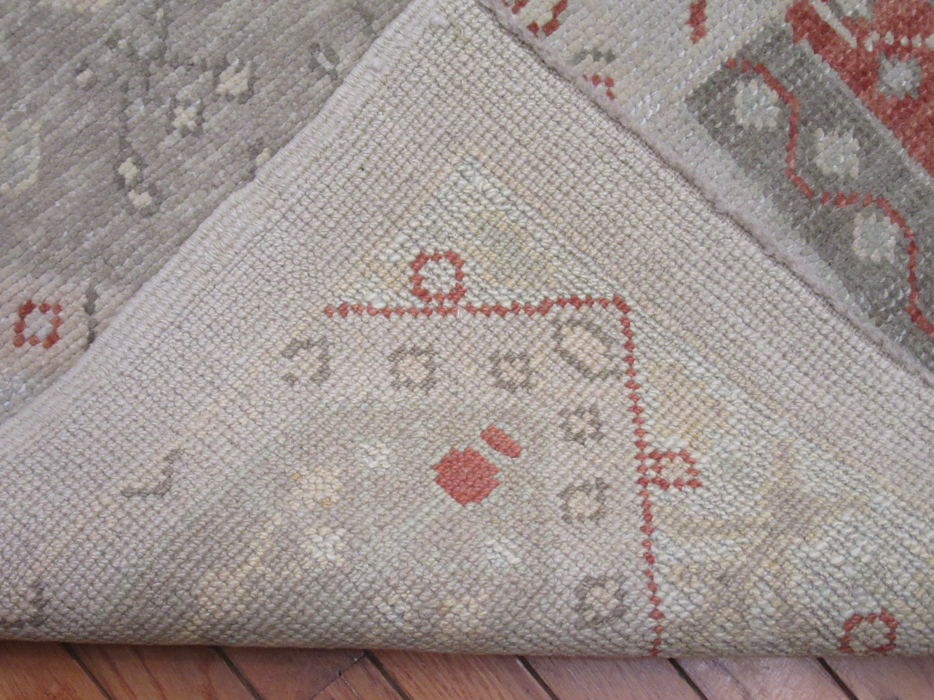 Large New Handmade Oushak Rug - Image 5