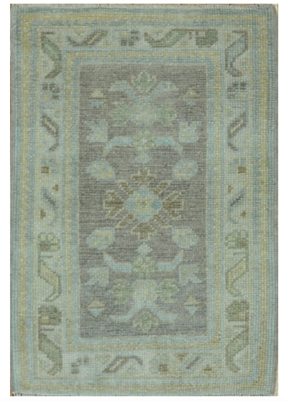 Small New Handmade Oushak Rug