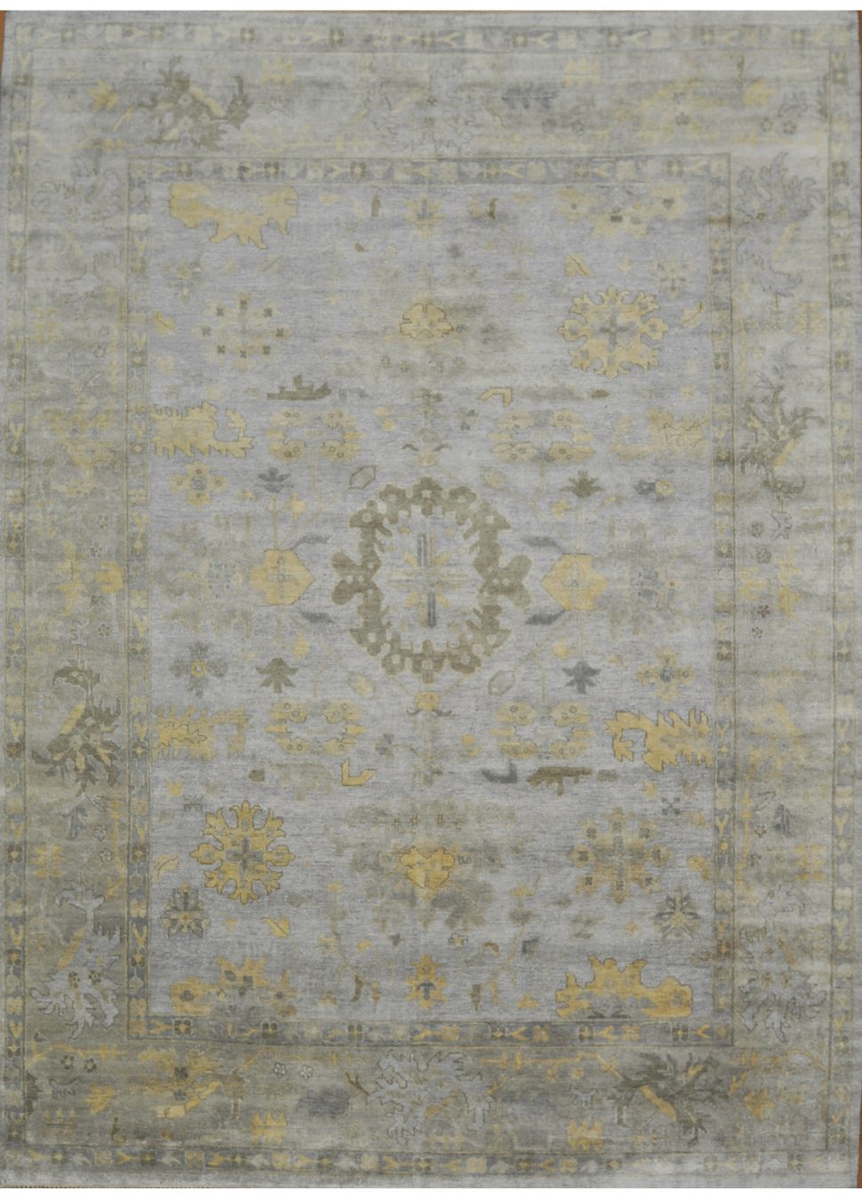 10 x 14 Hand Knotted Oushak Design Rug