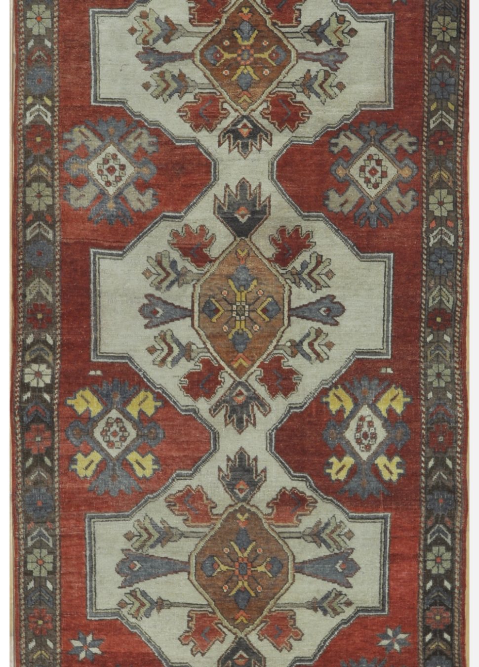 Vintage Handmade Turkish Runner Rug