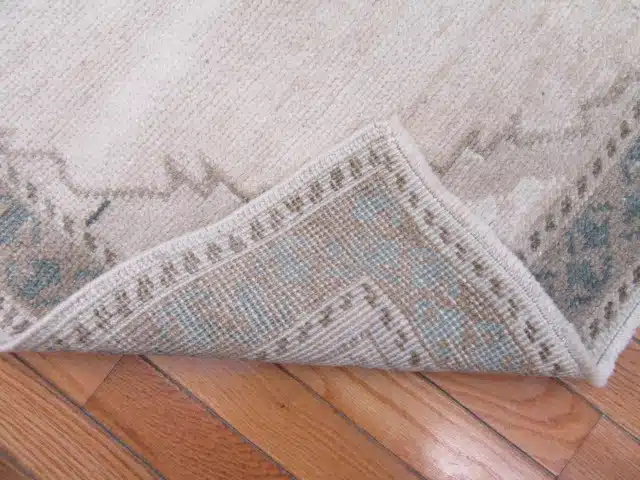 3' x 6' Beige Fine Hand-Knotted Turkish Anatolian Rug – Transitional Wool - Image 5