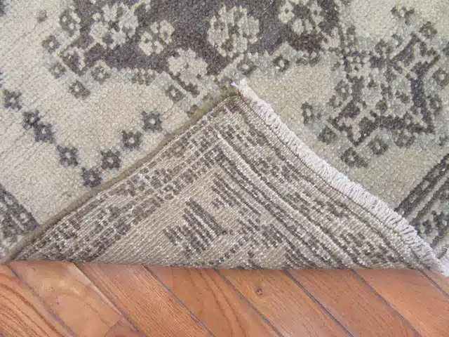 3' x 10' Beige Fine Hand-Knotted Turkish Vintage Anatolian Runner – Tribal Wool - Image 5