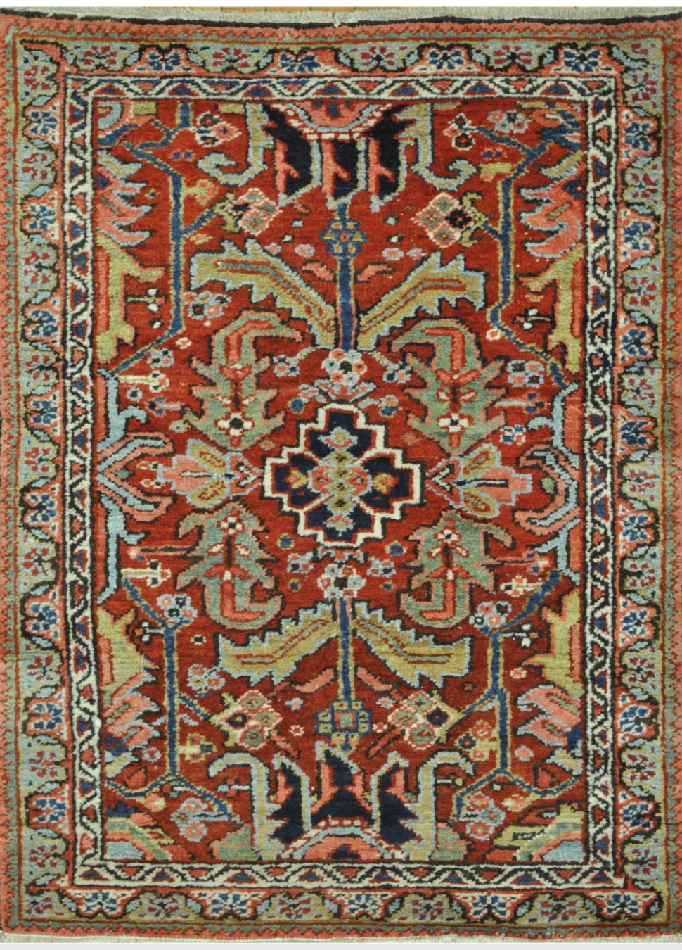 Antique Persian Heriz Rug