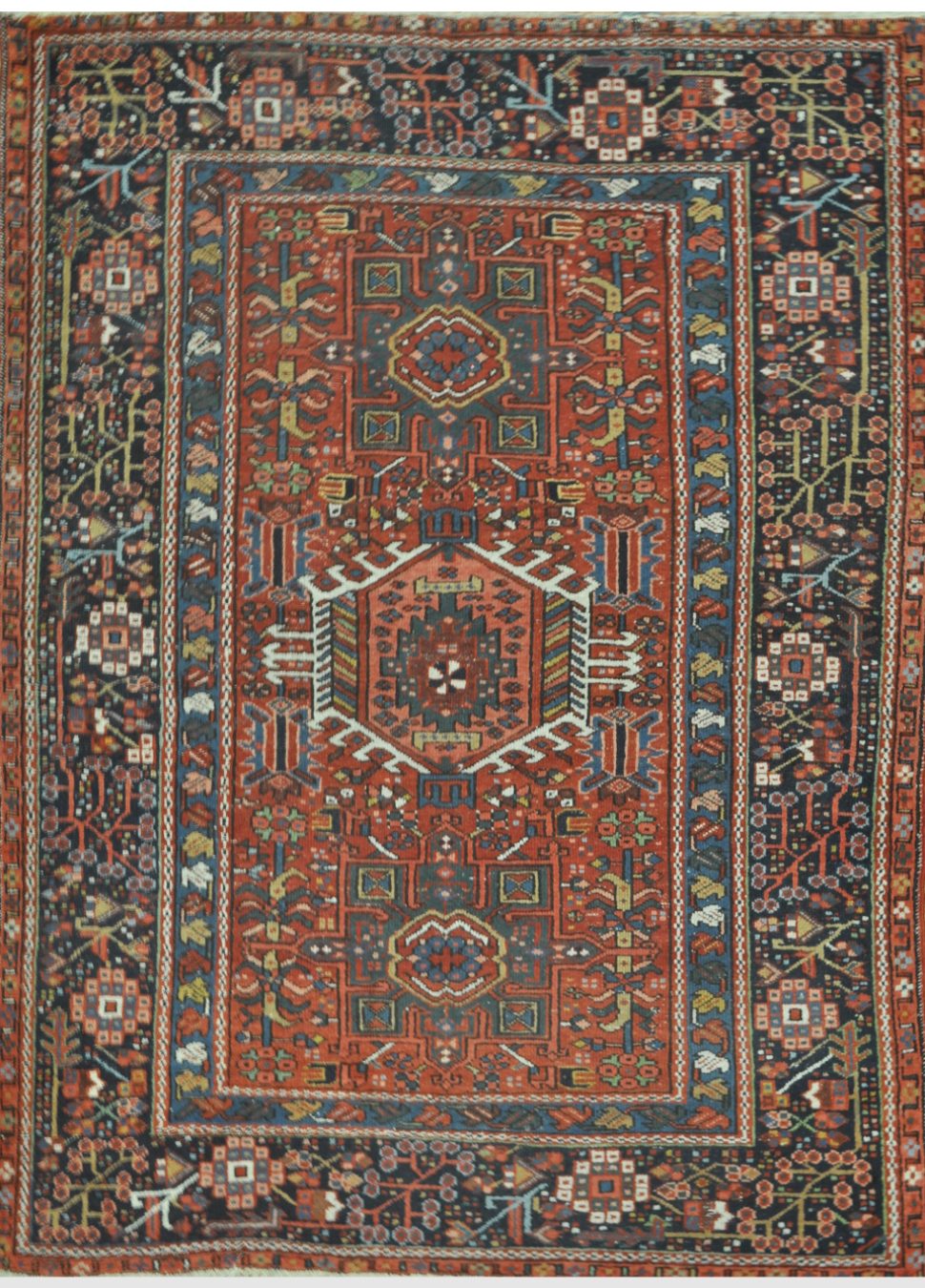 Antique Persian Karajeh Rug