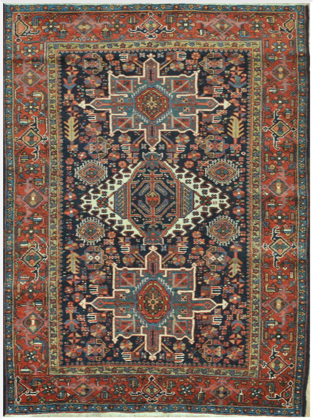 Antique Persian Karajeh Rug
