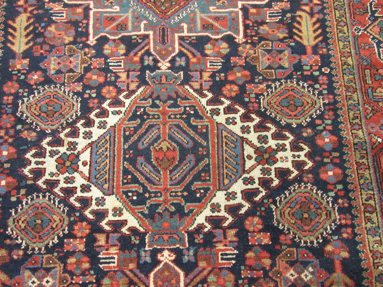 Antique Persian Karajeh Rug - Image 3