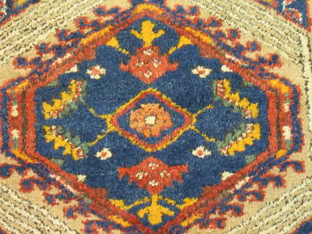 3' x 6' Red Fine Hand-Knotted Persian Vintage Sarab Runner Rug – Traditional Wool - Image 5