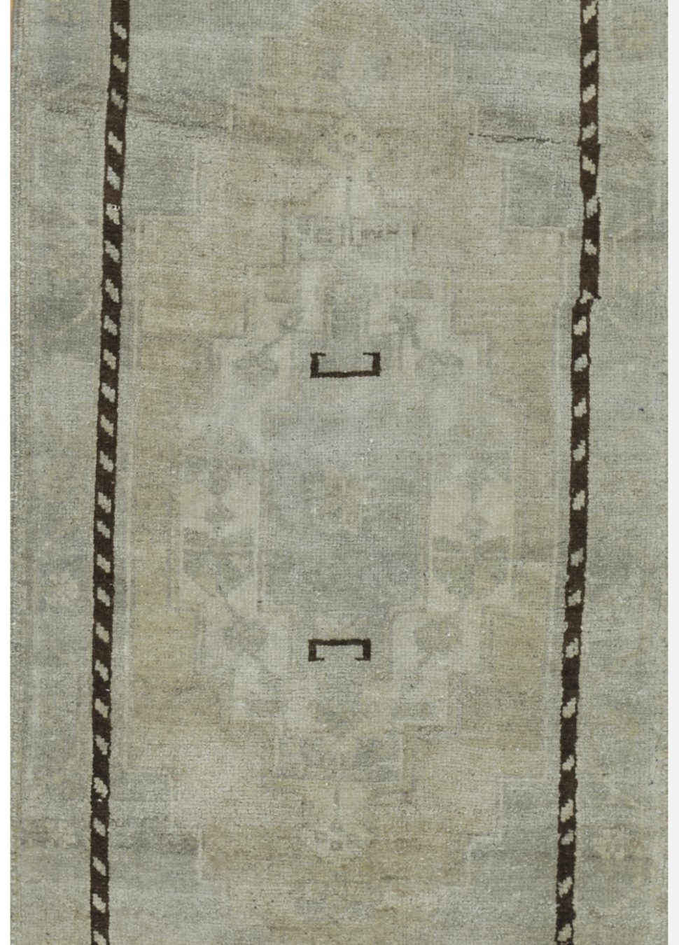 Small Vintage Antique washed Handmade Turkish Rug