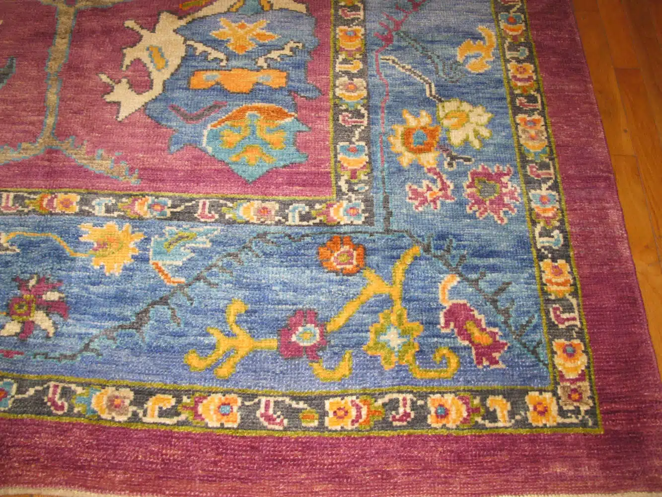 10' x 12' Terracotta Fine Hand-Knotted Turkish Oushak Rug – Transitional Wool - Image 3