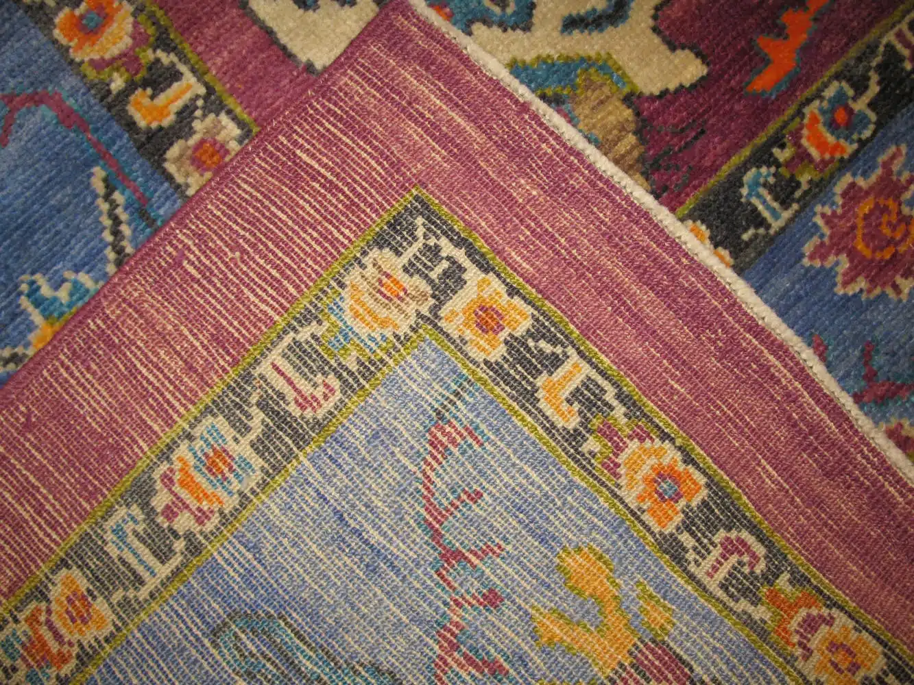 10' x 12' Terracotta Fine Hand-Knotted Turkish Oushak Rug – Transitional Wool - Image 5