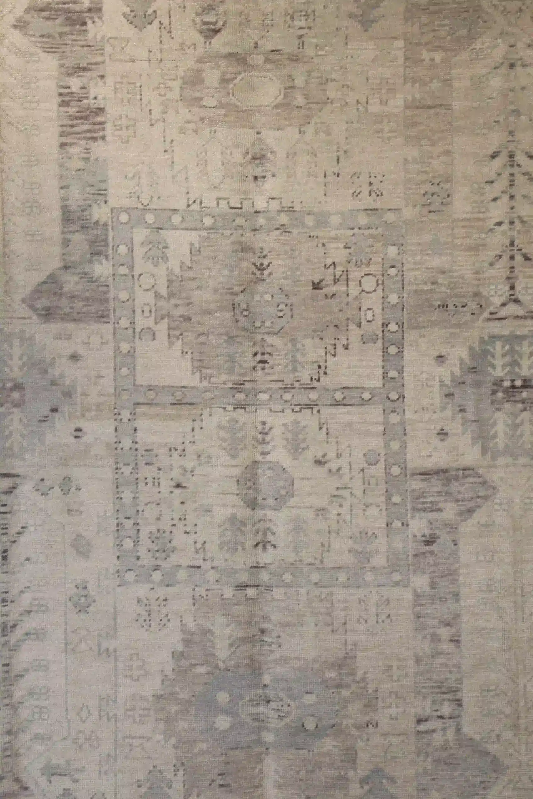 9' x 12' Beige Fine Hand-Knotted New Turkish Oushak Rug – Traditional Wool - Image 4