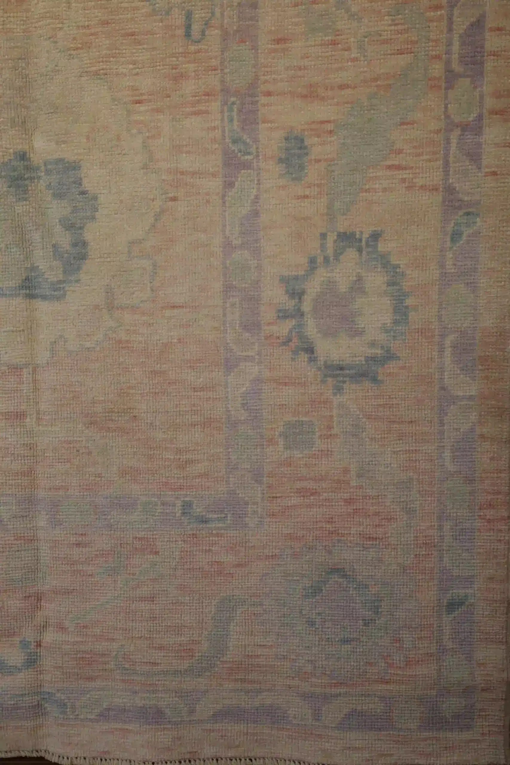 10' x 13' Peach Fine Hand-Knotted New Turkish Oushak Rug – Traditional Wool - Image 4