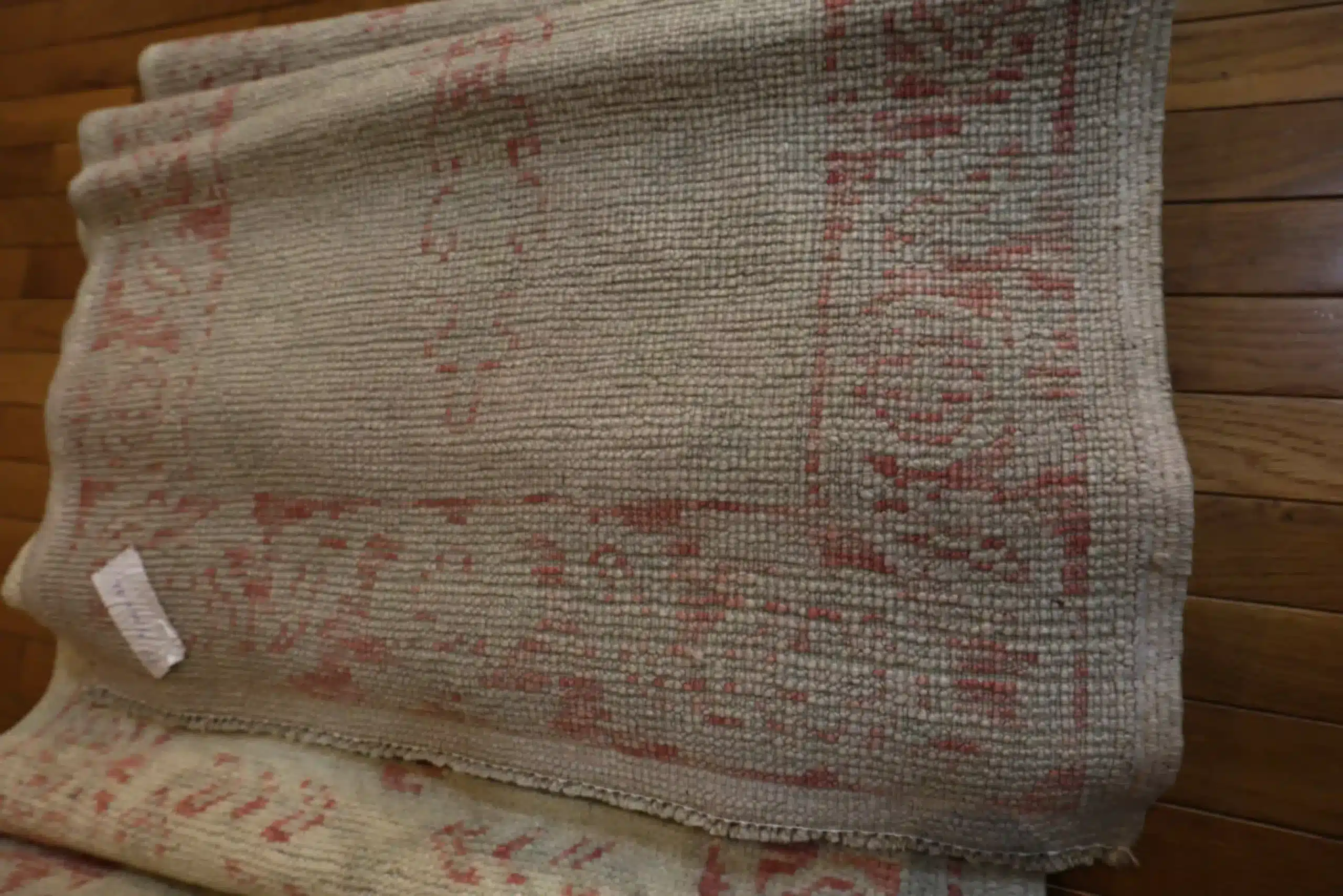 3' x 17' Beige Fine Hand-Knotted Turkish Oushak Runner – Traditional Wool - Image 7