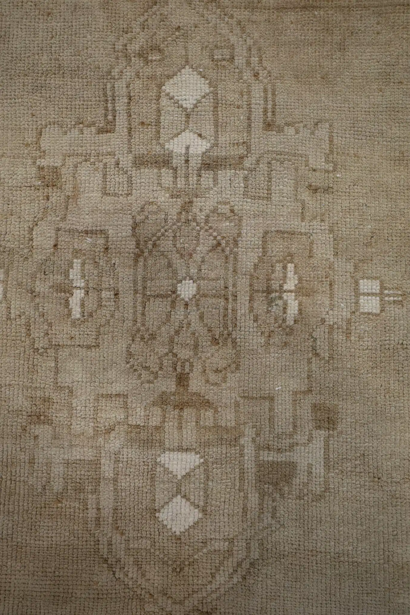 4' x 7' Gray Fine Hand-Knotted Turkish Oushak Rug – Vintage Wool - Image 5